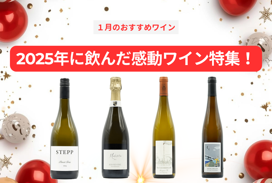 2025年に飲んだ感動ワイン特集！