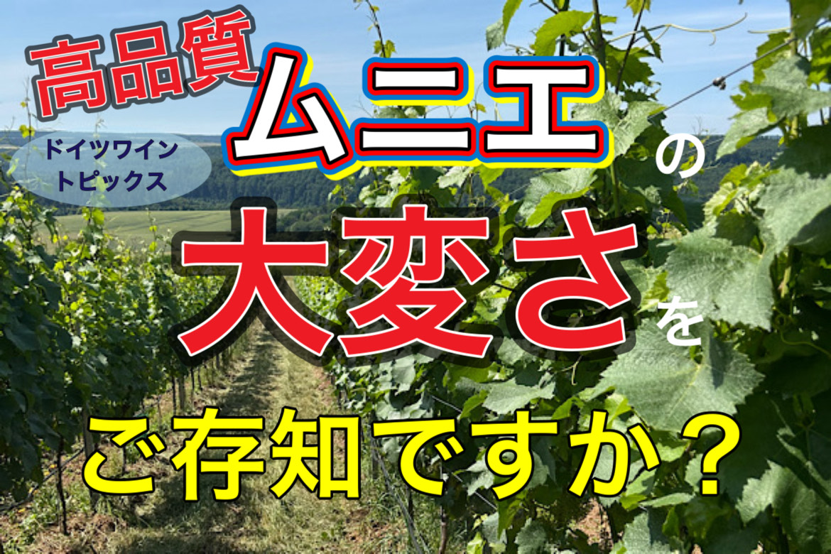 【ドイツワイントピックス】苦悩のムニエ